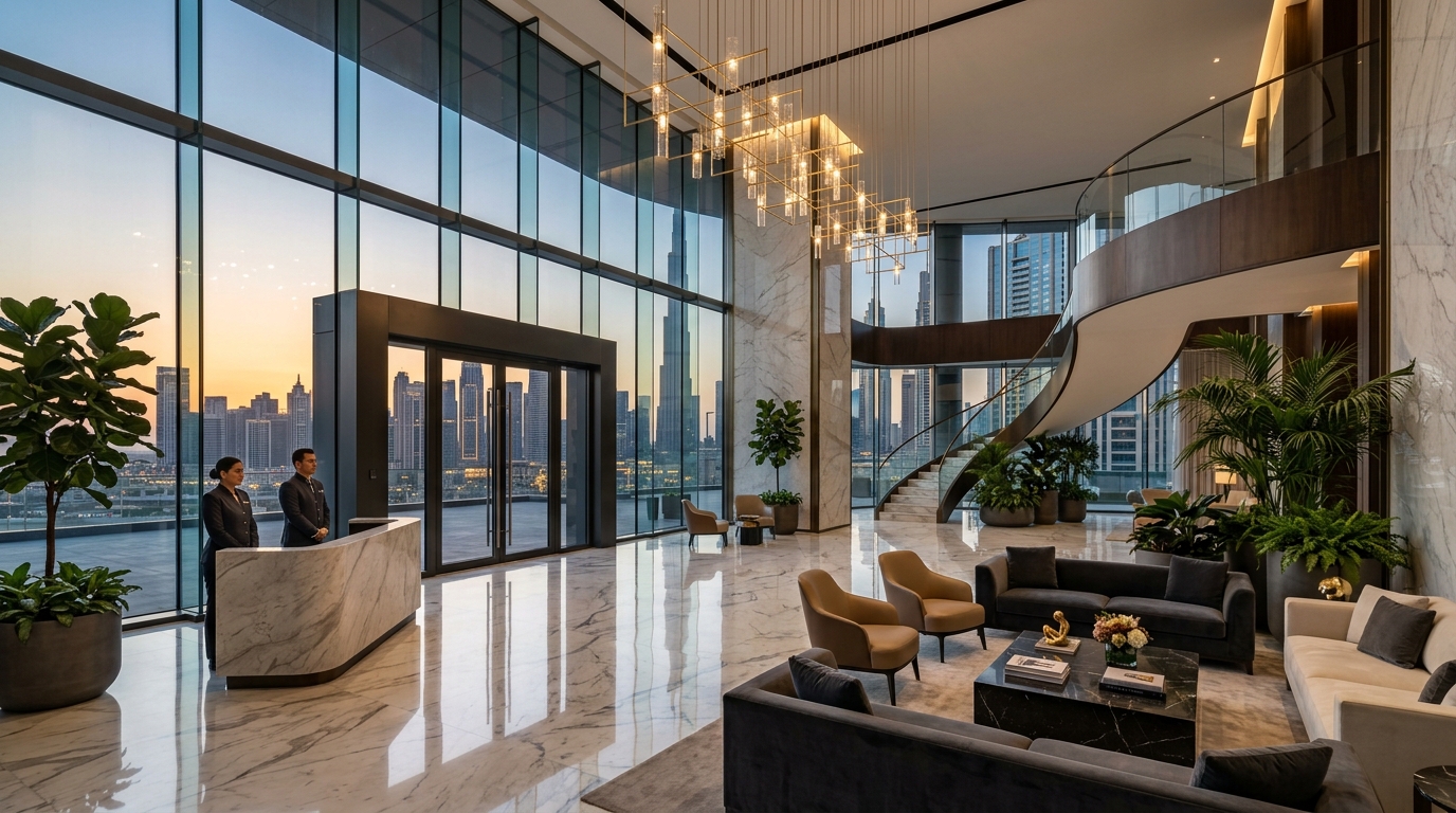 Srushti Ventures Luxury Grand Lobby